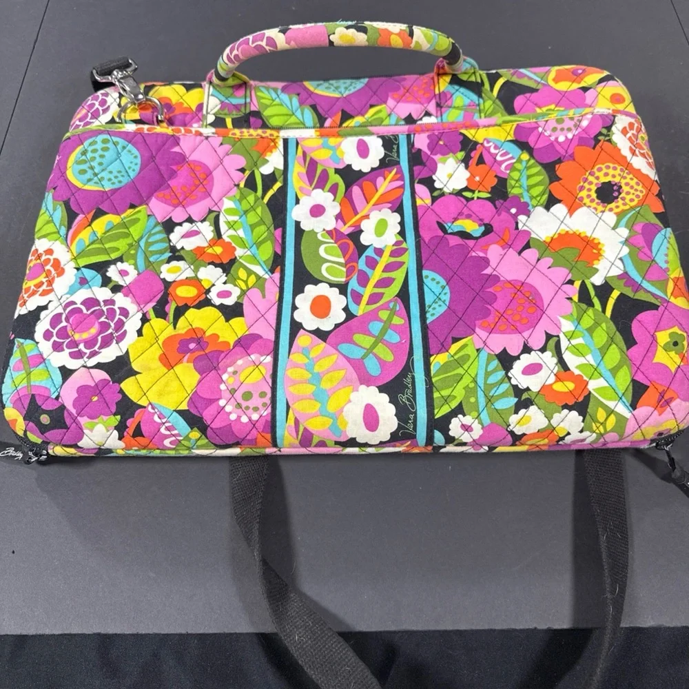 Vera Bradley Floral Laptop Bag - Multicolor